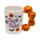 Kubek ceramiczny z uchem w kształcie dyni Spooky