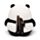 Temperówka - Panda