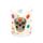 Zestaw 2 szklanek  250ml - Day of the Dead