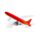Zabawka typu pull back - Samolot Flyline Jet