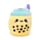 Pluszowa zabawka do ściskania - Bubble Tea - Foodiemals