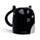 Kubek ceramiczny odwrócony "Kot Feline Fine"