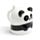 Kubek ceramiczny odwrócony "Panda Pandarama"