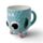 Kubek ceramiczny odwrócony "Potwory Monstarz"