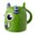 Kubek ceramiczny odwrócony "Zielony Potwór Monstarz"