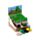 Cyfrowy zegarek silikonowy z motywem Minecrafta