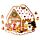 Puzzle drewniane 130 elementów - Christmas Gingerbread Baker Street