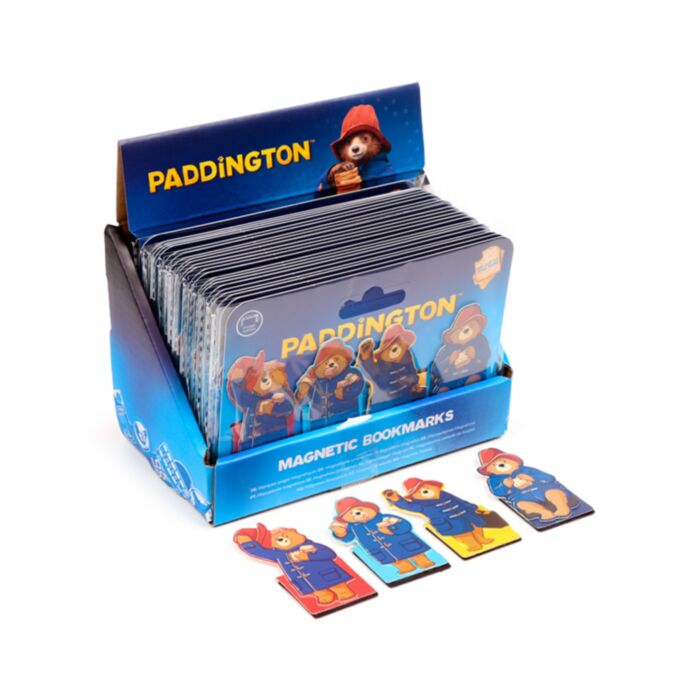 Zakładki magnetyczne do książek z motywem Paddington