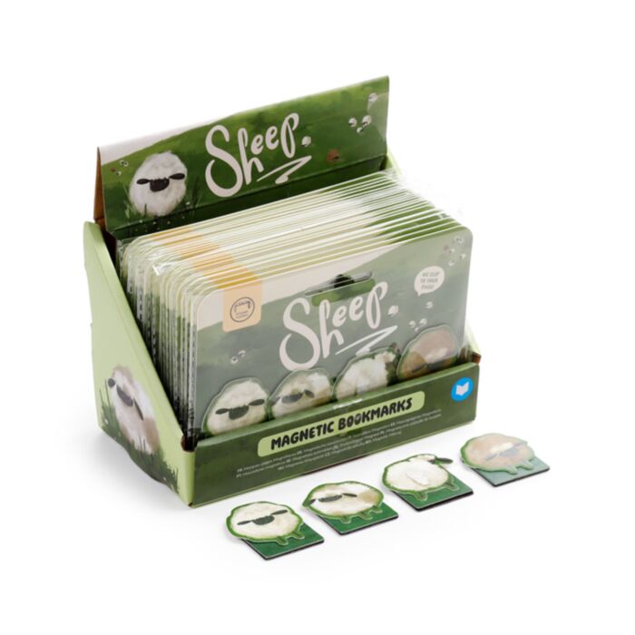 Zakładki magnetyczne do książek z motywem owcy