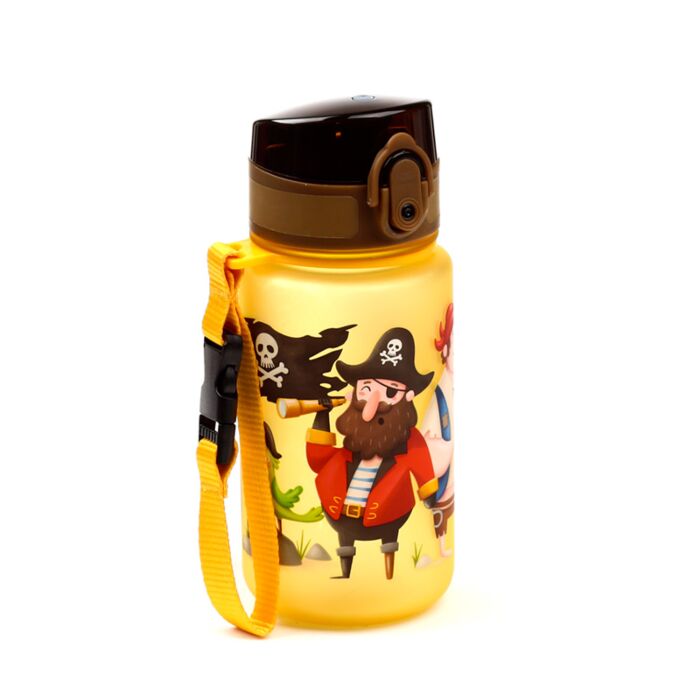 Butelka na wodę dla dzieci plastikowa 350 ml- Jolly Rogers Pirates