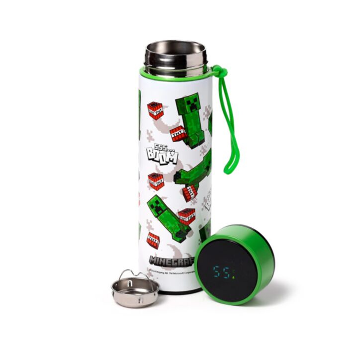 Butelka termiczna o pojemności 450ml z termometrem cyfrowym Minecraft SSS… BOOM
