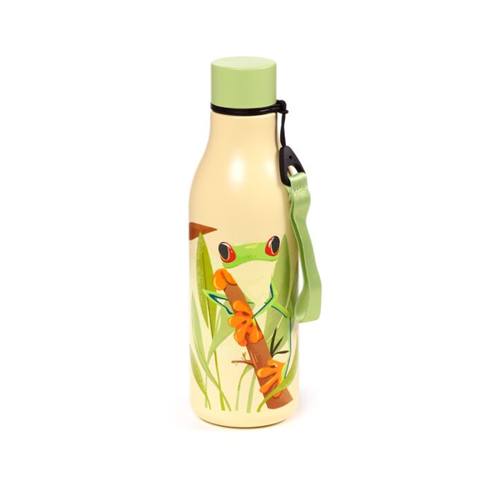 Butelka termiczna ze stali nierdzewnej 500 ml - Tropical Tree Frog