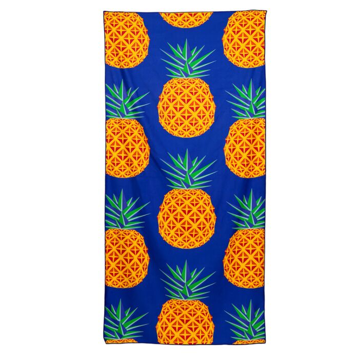 Ręcznik plażowy z mikrofibry - Ananas