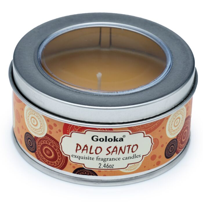 Świeczka w puszcze Goloka o zapachu Palo Santo