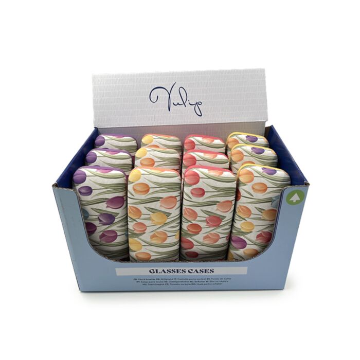 Etui na okulary przeciwsłoneczne - Tulipany