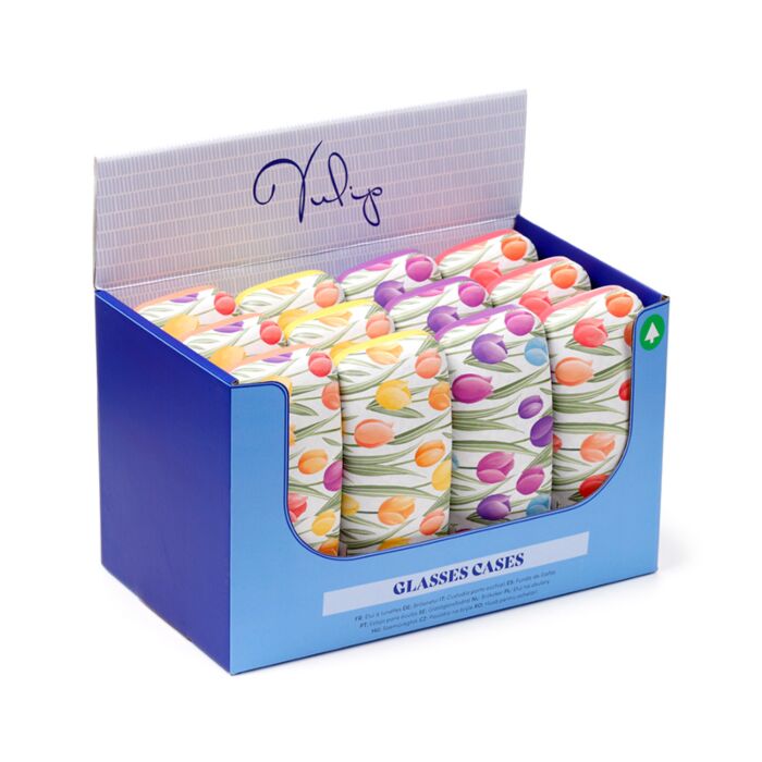 Etui na okulary przeciwsłoneczne - Tulipany