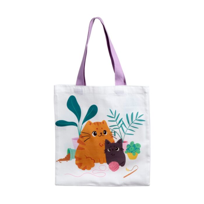 Torba wielokrotnego użytku - Bean & Co Cats