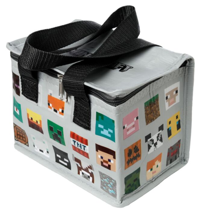 Torba termiczna na lunch z recyklingu Minecraft Postacie