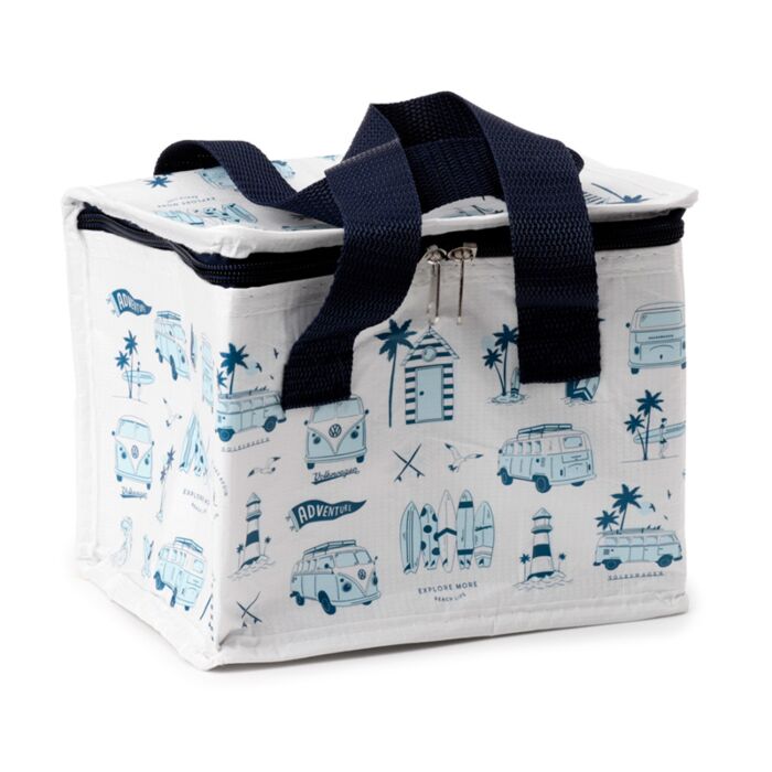 Torba termiczna na lunch z recyklingu - VW Volkswagen T1 Camper Bus zwiedzaj