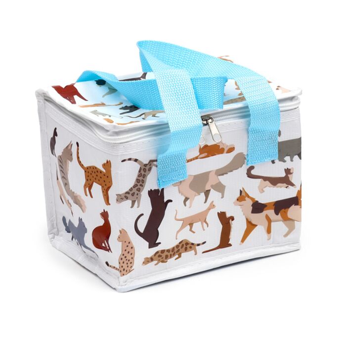 Torba termiczna na lunch z recyklingu - Feline Fine Cat