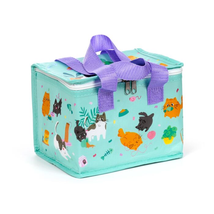 Torba na lunch z recyklingu - Bean & Co Cats