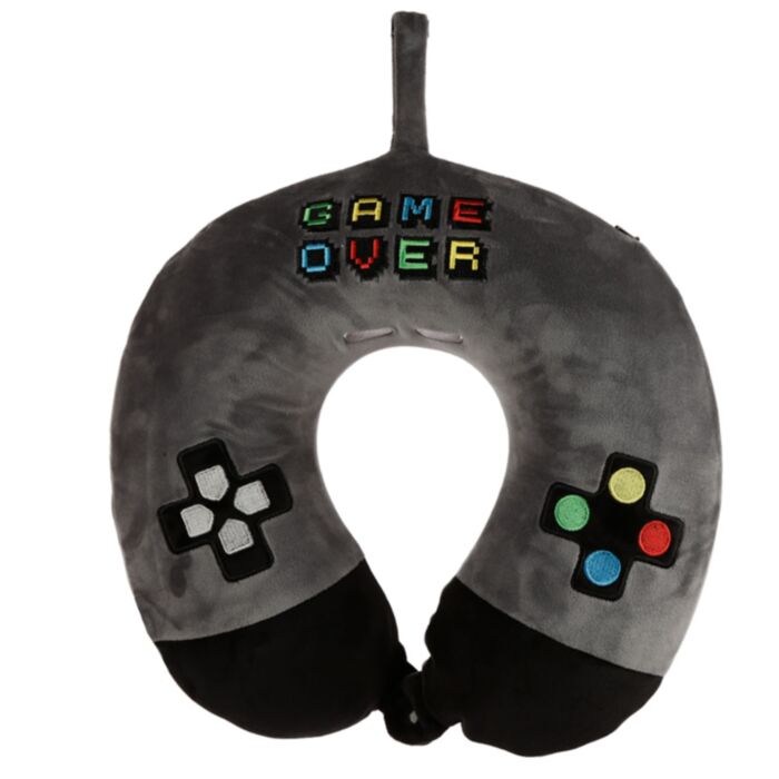 Poduszka podróżna Relaxeazzz z pianki memory game over