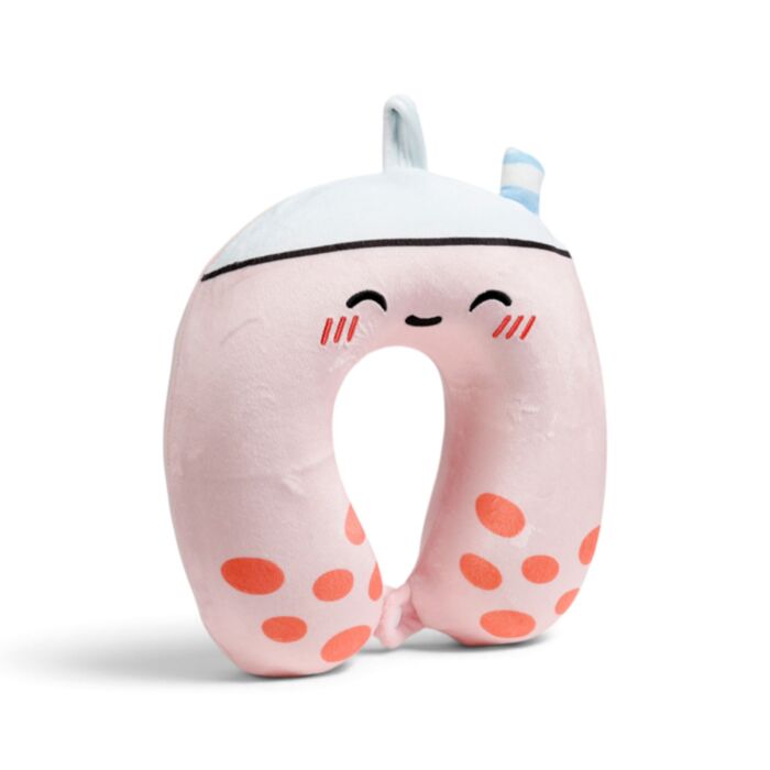 Poduszka podróżna Relaxeazzz z pianki memory Bubble Tea Foodiemals