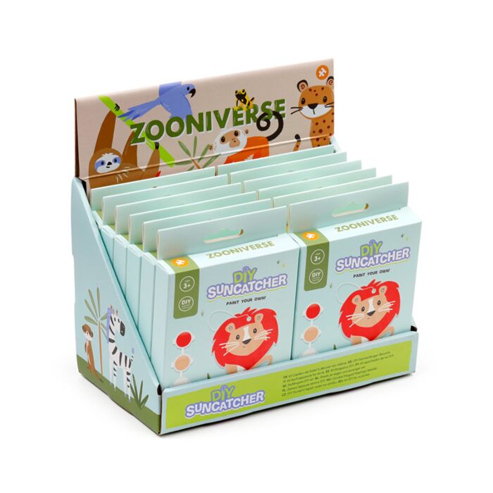 Zestaw DIY do malowania - Lew - DIY Suncatcher