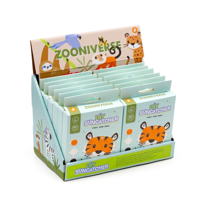 Zestaw DIY do malowania - Tygrys - DIY Suncatcher