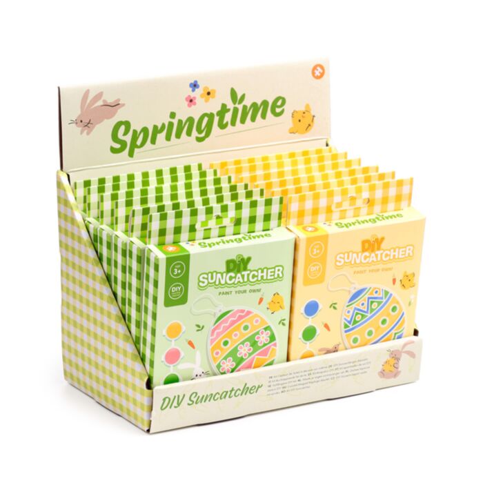 Zestaw do samodzielnego malowania łapacza słońca z serii Springtime pisanka