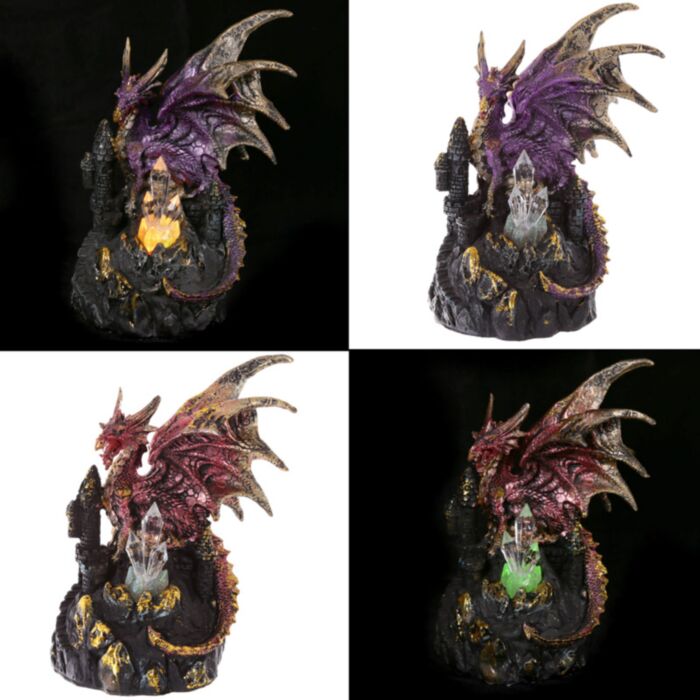  Figurka z LED - Smok na Zamku - Dark Legends