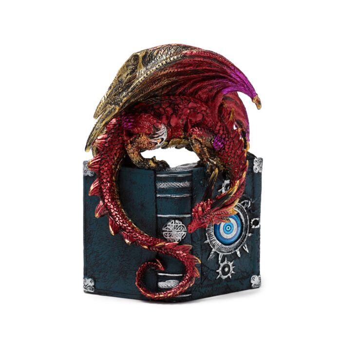 Figurka - Zaczarowany Koszmarny Smok - Wszystkowidząca Książka Ognia
