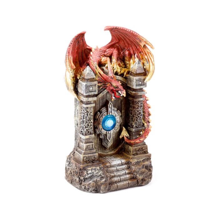 Figurka z LED - Mistyczne Drzwi Ognistego Smoka - Dark Legends
