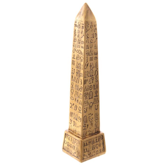 Figurka - Złoty egipski obelisk