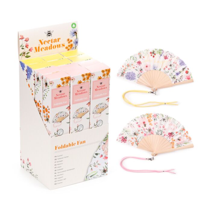 Wachlarz z motywem Nectar Meadows
