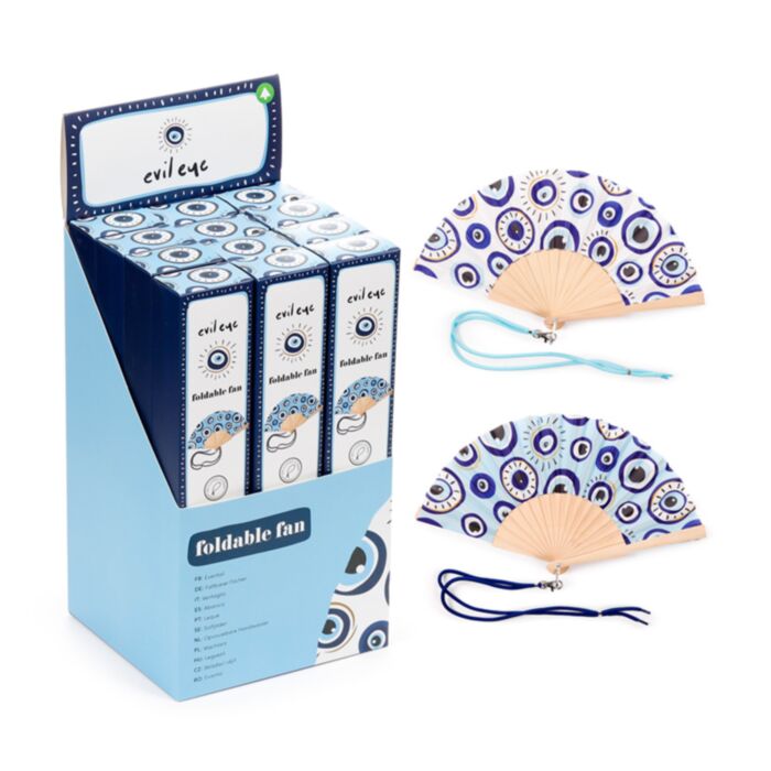 Wachlarz z motywem Evil Eye