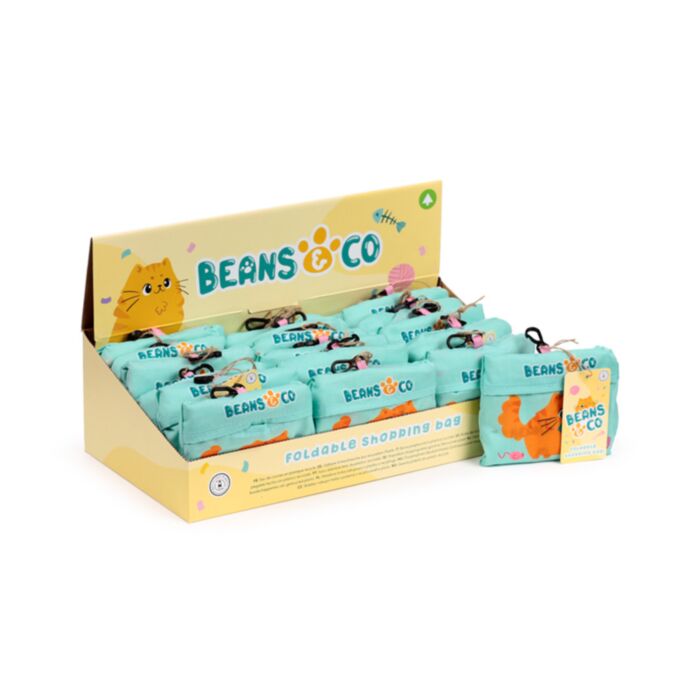 Torba składana na zakupy - Beans & Co Cats