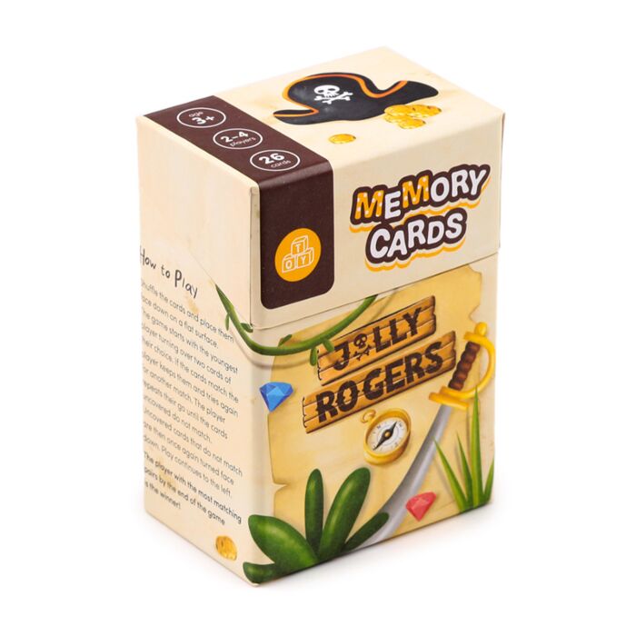 Gra memory dla dziec Jolly Rogers Pirates 
