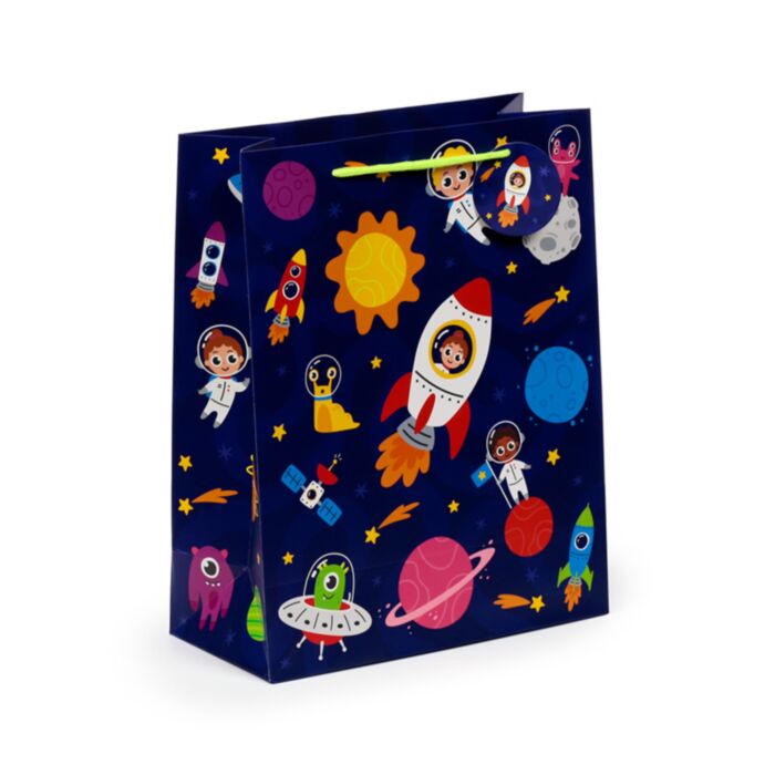 Torba na prezenty w rozmiarze L z motywem Space Cadet