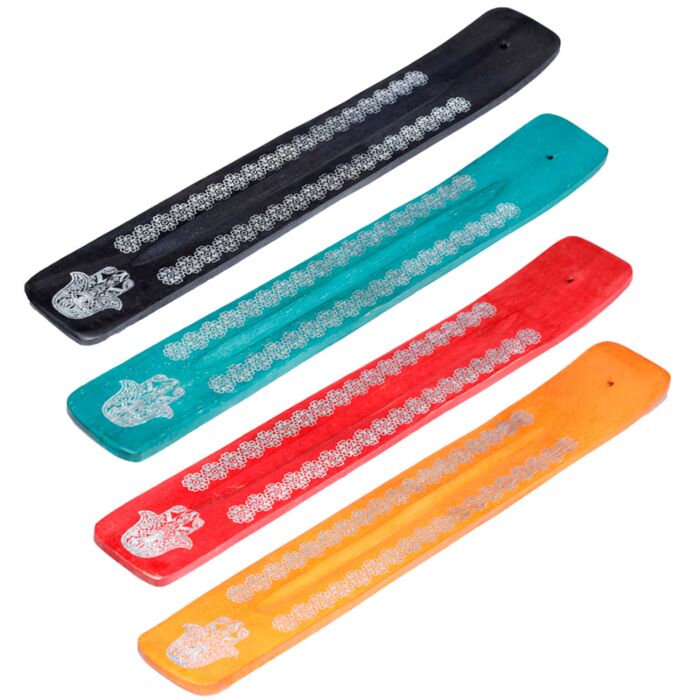 Popienica na kadzidła z drzewa mango - motyw pióra