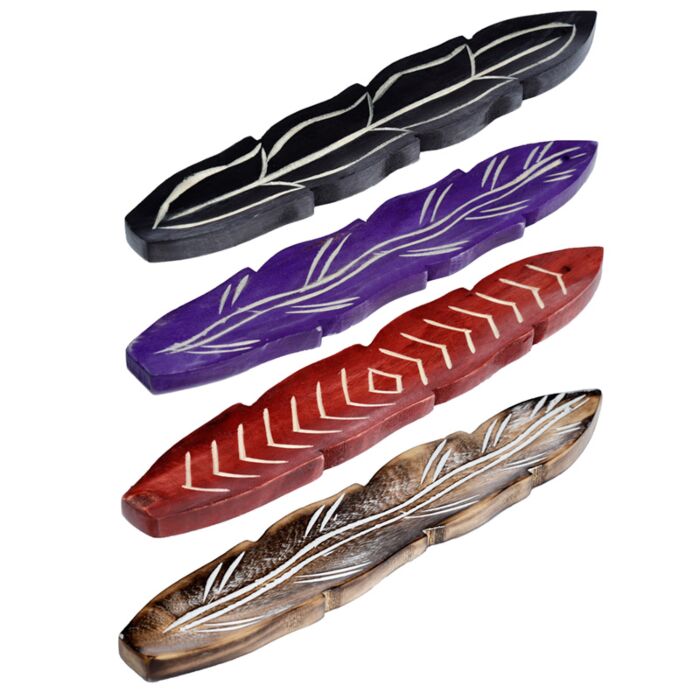 Popienica na kadzidła z drzewa mango - motyw palmy