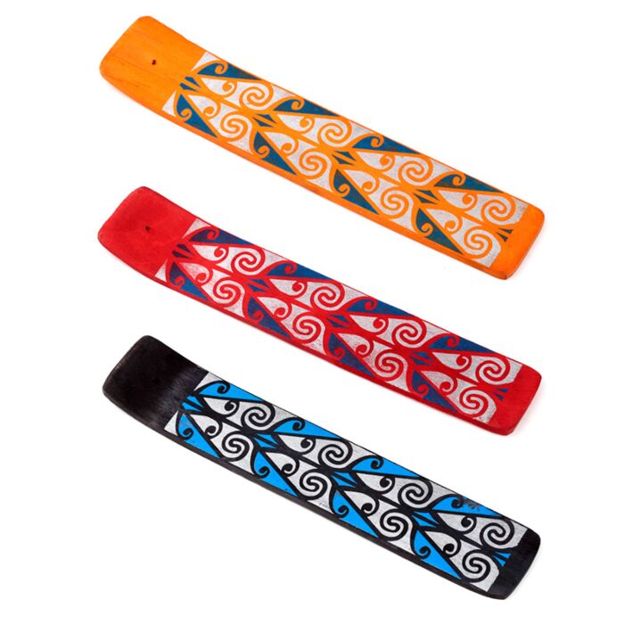 Popelnica na kadzidła z drzewa mango - Tribal