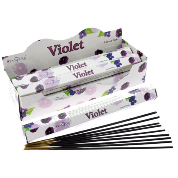 Kadzidełka patyczki Stamford Premium zapach 37104 fiołek (20 sztuk)
