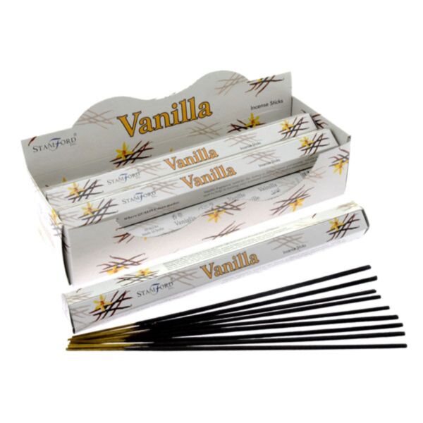 Kadzidełka patyczki Stamford Premium zapach 37121 wanilia (20 sztuk)