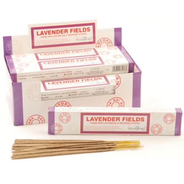 Kadzidełka patyczki Stamford Masala zapach 37266 lawendowe pole (15 sztuk)