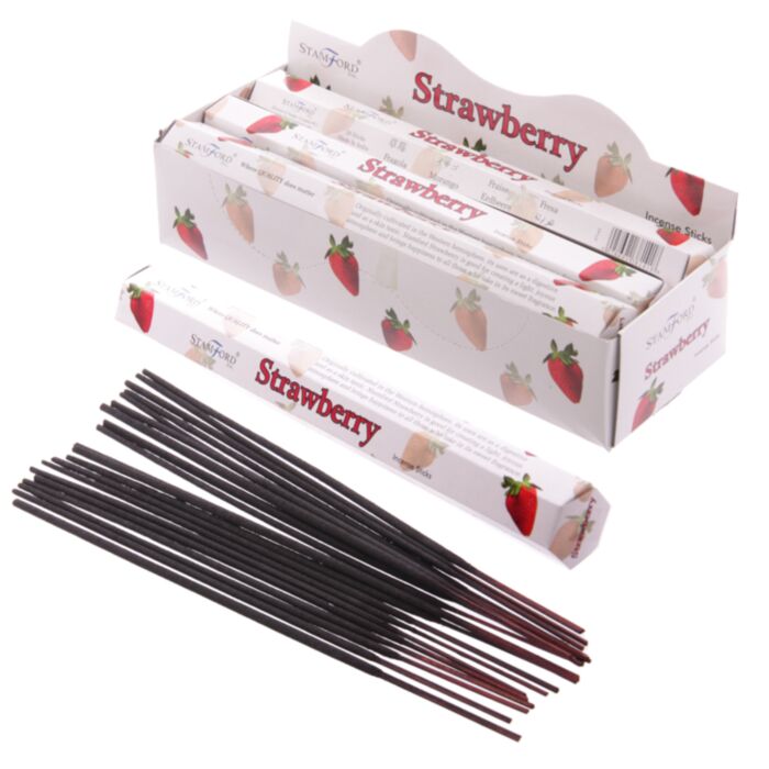 Kadzidełka patyczki Stamford Premium zapach 37141 truskawka (20 sztuk)