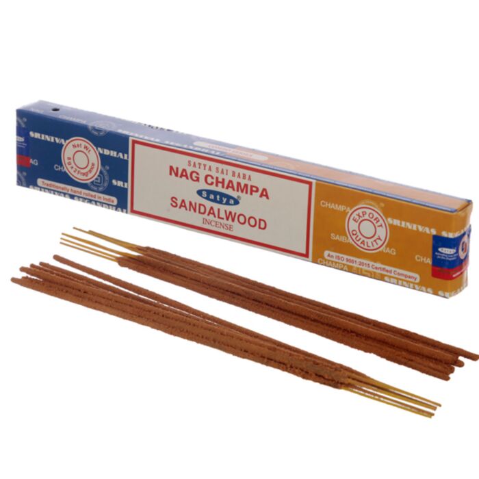 Kadzidełkapatyczki Satya zapach 01331 Nag Champa & Drzewo sandałowe (14 sztuk)