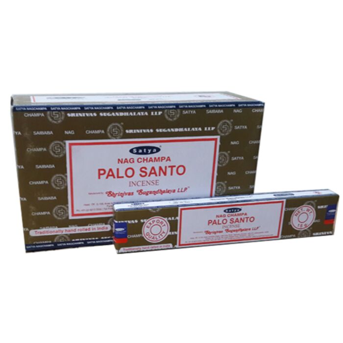Kadzidełka patyczki Satya VFM zapach 01455 Palo Santo (12 sztuk)