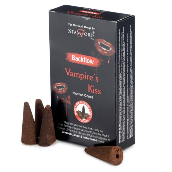 Kadzidełka stożki Stamford zapach 37484 pocałunek wampira (12 sztuk)