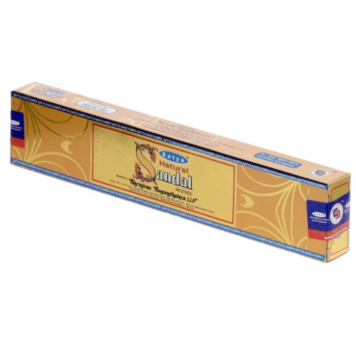 Kadzidełka patyczki Satya zapach 01442 naturalne drzewo sandałowe (12 sztuk)